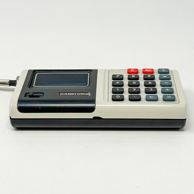 Casio Mini CM-604 Vintage 1970s Electronic Calculator VFD Japan