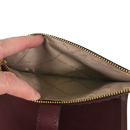 Michael Kors Jet Set Travel Double Zip Tech Phone Case Wallet Wristlet