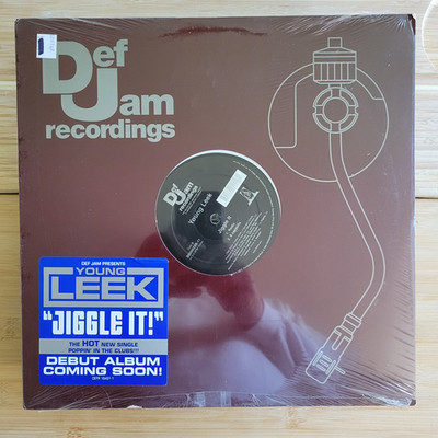 Young Leek   Jiggle It [New, US, 12'', Vinyl, Hip Hop, Def Jam Recordings]