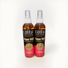2 Pack – Caitu Super Hold Styling Spritz, Silk Protein Formula,8 fl oz Each
