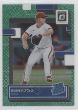2022 Panini Donruss Optic Rated Rookie Green Dragon Prizm 20/99 Glenn Otto he4