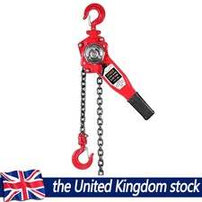 Lever Block Chain Hoist Manual G80 Puller 750 kg Capacity 10ft Lifter Chain 