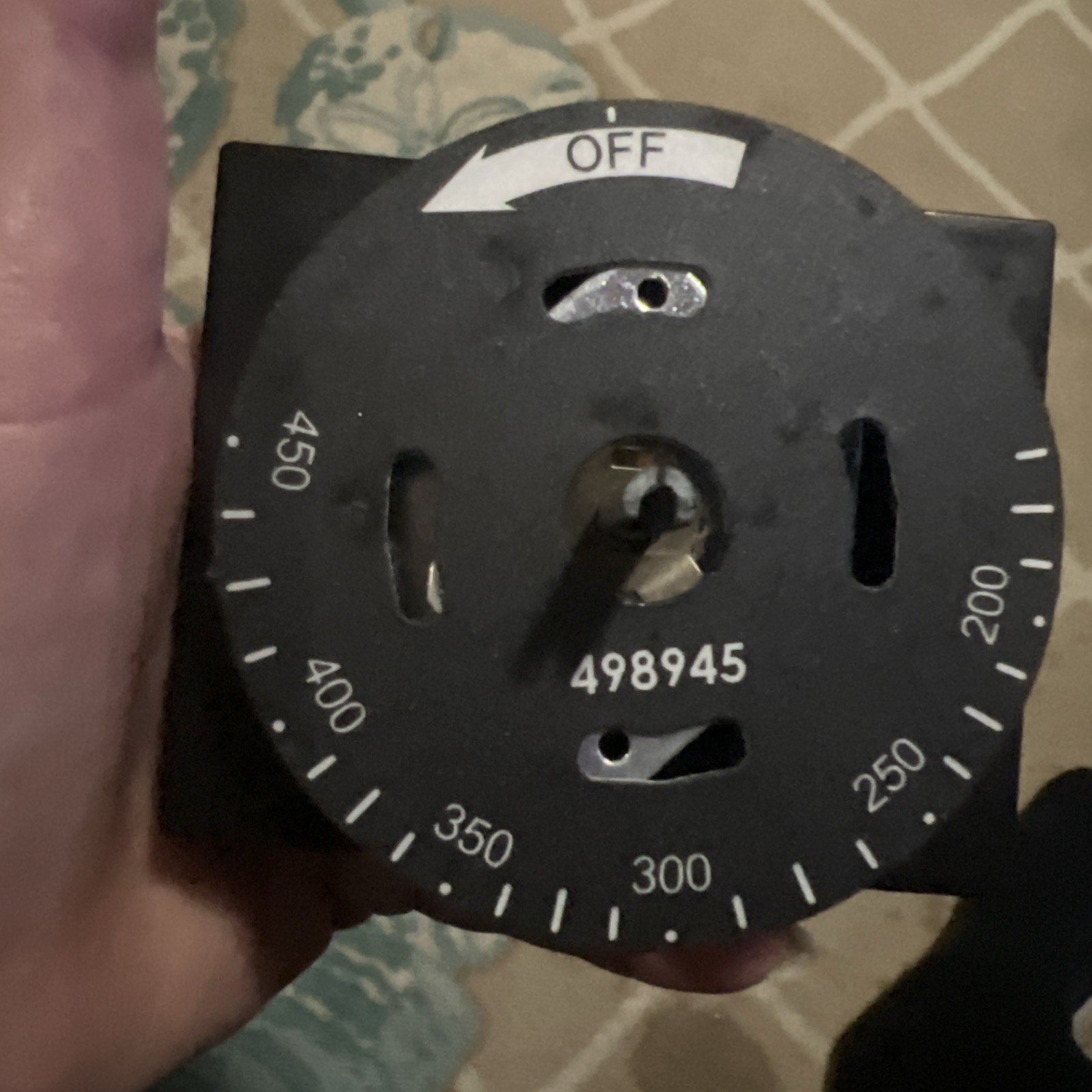 Vulcan Hart 0094452400002 Thermostat, 120V, 450F And Dial 450