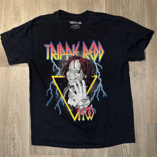 Trippie Redd Rapper black graphic tee , size L #hiphop #music