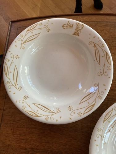 PAIR Big Boy Soup/Salad Bowl Elias Bros Restaurant Buffalo China - Picture 2 of 8