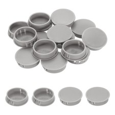 Graue Lochstopfen 50 Stk. 1-1/2" f&uuml;r runde L&ouml;cher b&uuml;ndig