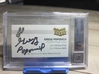 GREGG POPOVICH BGS AUTH AUTOGRAPHED SIGNED BUSINESS CARD BGS 10 AUTO SPURS COACH