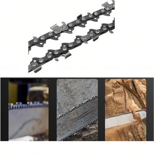 20-Inch Chainsaw Chain 3/8" Pitch .050 Gauge 76DL - Professional Hardened Carbid - Picture 6 of 12