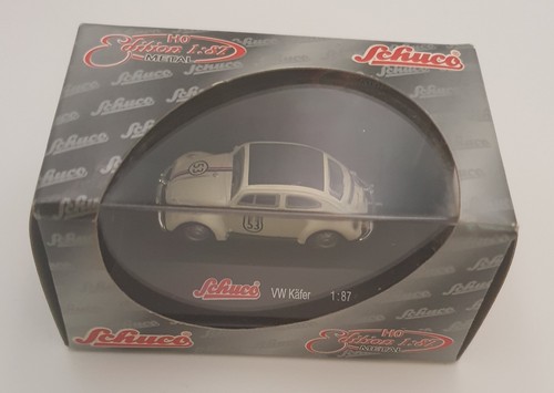 Schuco VW Käfer Rally No. 53 1:87 Original Verpackt Miniatur Auto Metall - Bild 4 von 12