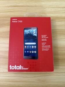 Teléfono inteligente prepago Nokia C100 32GB Negro TracFone/Walmart