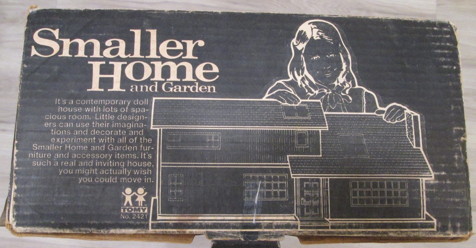 Tomy Smaller Homes Dollhouse House MId-Century Modern (MCM) New in Box