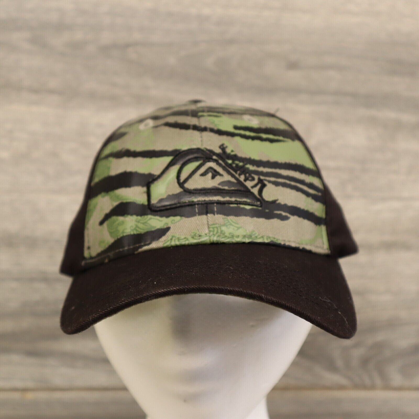 Quicksilver Embroidery Leather Patch back Low Pro… - image 1