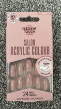 Elegant Touch Salon Acrylic Colour Luscious Lychee False Nails