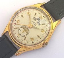 OROLOGIO VINTAGE UOMO 17 JEWELS SWISS MADE ELCOBIMATIC FASI LUNARI.