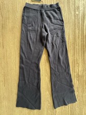 Monrow Flare Ankle Sweatpant Navy Size XS BNWT