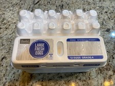 Lot of 24 Egg Cartons LARGE 12ct count Styrofoam or cardboard. Farm,Arts  Craft