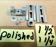 Polished Dynamic Chassis Front Axle Carrier Kit 1/8"Axle TONGUE 1 1/2 1 1/4 used