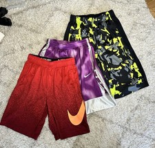 Boys Nike Lot Of 3 Shorts Size Large