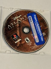 Disney's Atlantis The Lost Empire PlayStation 1 Sony PS1 DISC ONLY Blockbyster