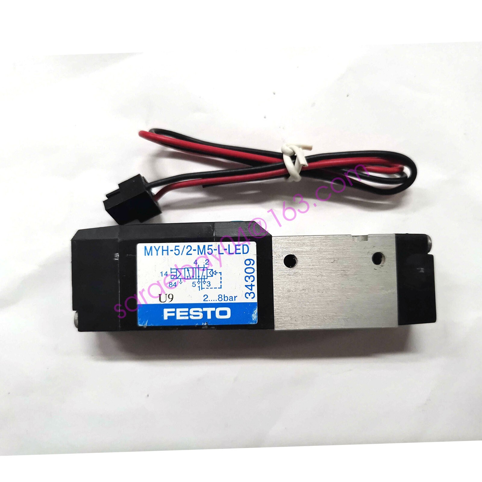 New In Box FESTO MYH-5 2-M5-L-LED 34309 Solenoid Valve