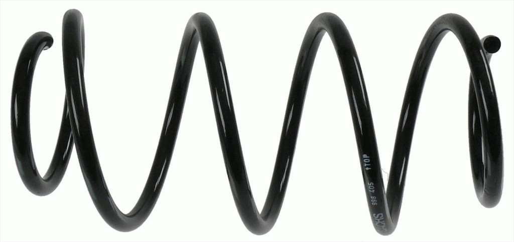 Front SACHS-OE 998 405 Suspension Spring for AUDI