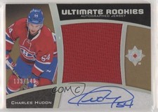 2015 Ultimate Collection Spectrum Silver Jersey /149 Charles Hudon #96 Auto 0a3