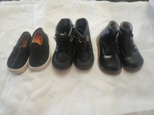 Toddler Boy High Top Shoes Size 3 2 Pair  1 Sneaker Size 3