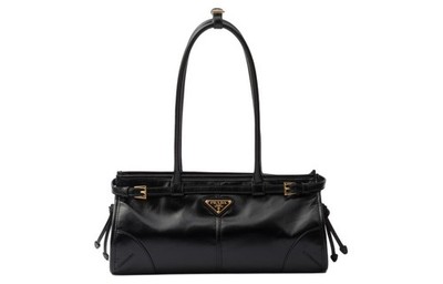 PRADA バッグ 廃盤モデル 極美品 PRADA（プラダ） 極 美品 クロシェット付 ミラノ コンセプトバッグ