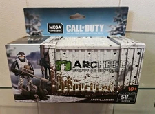 MEGA CONSTRUX Call of Duty Arctic Armory Building Set GCP09 58 Pieces Brand New
