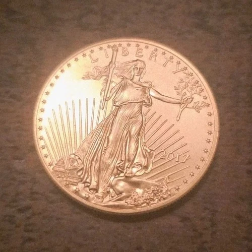 United States Mint American Eagle 2017 1 oz Gold Coin 0.9167 Fineness