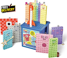 Numberblocks Mathlink Cubes Activity Set Kids Counting Blocks Preschool Toy