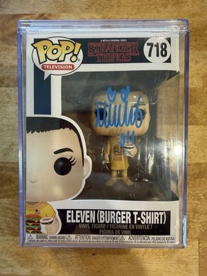 Funko Pop Stranger Things Eleven Millie Bobby Brown Auto Signed 718 7BAP Beckett