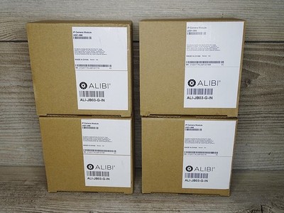 (4) ALIBI IP Camera Module Housing U001-066 New In Box ALI-JB03-G-IN