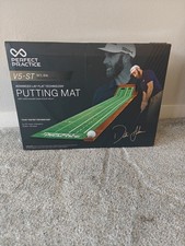   Perfect Practice Putting Mat V5-ST Standard Edition 9'6" Dustin Johnson