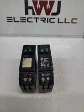 Lot Of 2 Square D HOMELINE HOMT2020 20/20A 1Pole Tandem Circuit Breaker