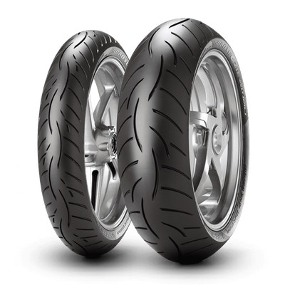 METZELER 120/70ZR17160/60ZR18 ROADTEC Z8 INTERACT FRONT & REAR TYRES