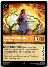 Lorcana Isabela Madrigal - In the Moment Archazia's Island 7 25/204 Rare NM