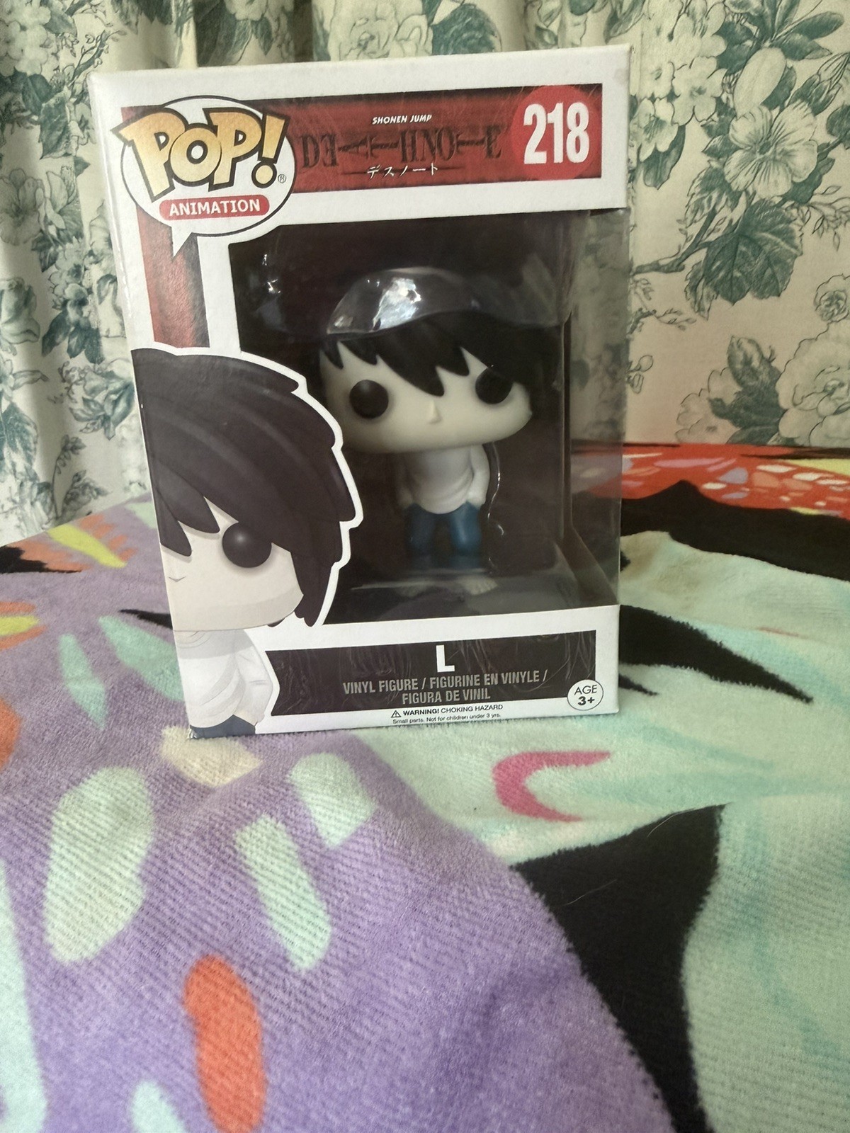 Funko Pop! Animation: Death Note L #218 Vinyl Figure