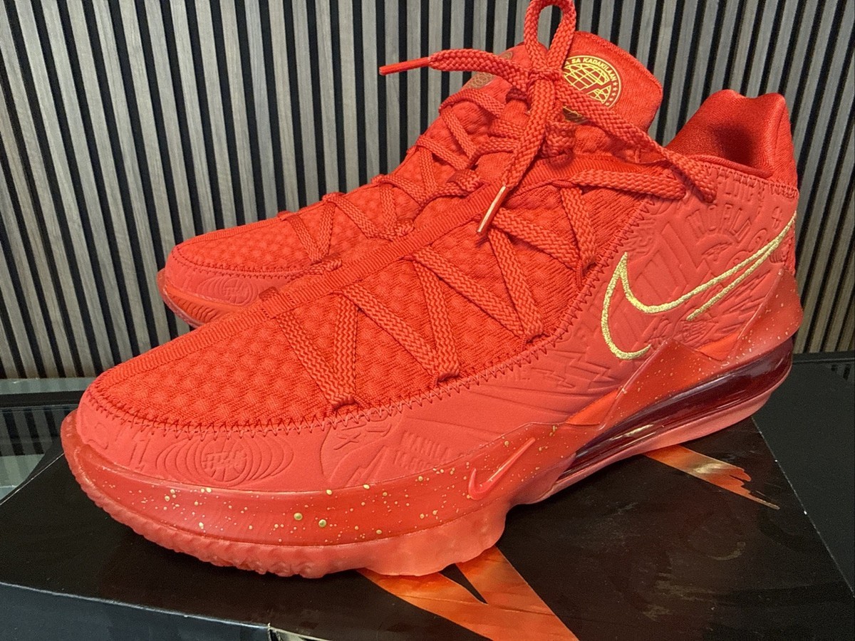 Size 13 - Titan x Nike LeBron 17 Low Agimat for sale online | eBay