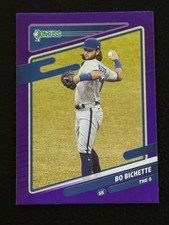 2021 Panini Donruss - Variation Bo Bichette #165 Holo Purple 