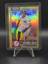 Anthony Volpe 2026 Topps Yellow Holo Foil /399 New York Yankees #308