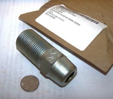 ESMET 1D-950V NEU 1/2 ZOLL DRAHTSEIL SWAGGING HÜLSE 2-1/2 ZOLL OAL, 540 ZOLL O 0,680 ZOLL I 1 ZOLL H