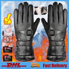 Elektrische Beheizbare Motorradhandschuhe Wärmer Handschuhe Thermo mit Akku