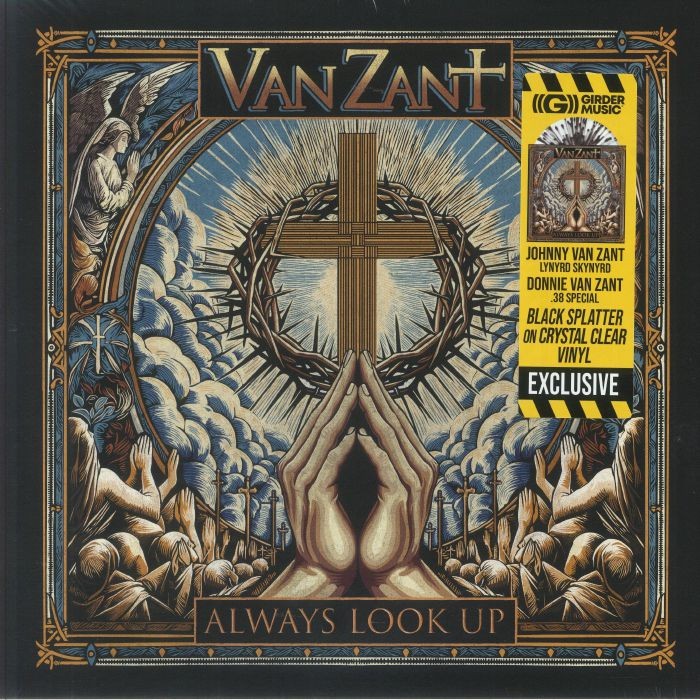 VAN ZANT - Always Look Up - limited gatefold black & crystal splattered vinyl LP