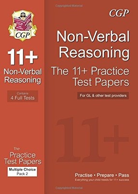 11+ Non-Verbal Reasoning Practice Test Papers: Multiple Choice -