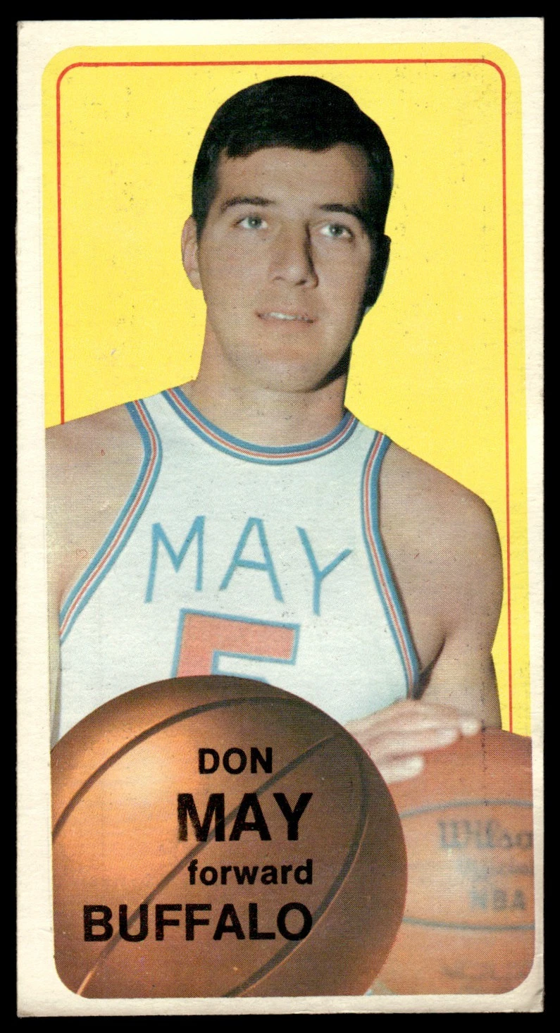 Don May trading card