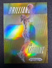 2024-25 PRIZM DECA JA MORANT GOLD BRILLIANCE 10/10 Prizm REFRACTOR SSP BOOKEND