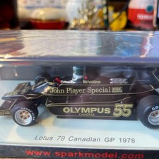 1/43 Spark Lotus 79 Canadian GP 1978 J.P. Jarier