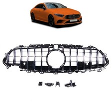 Sport Kühlergrill Chrom Schwarz passend für Mercedes CLS C257 2018+