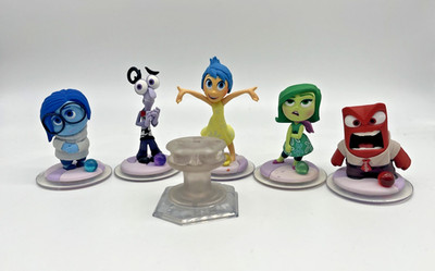 Disney Infinity 3.0 Alles Steht Kopf Inside Out 5 Figuren 1 Welt - Komplett
